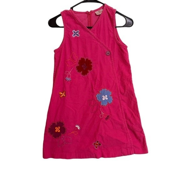 Hanna Andersson Other - HANNA ANDERSSON FLORAL CORDUROY JUMPER size 8